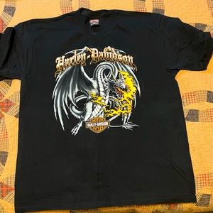 Harley Davidson men’s T-shirt. Black size XL.